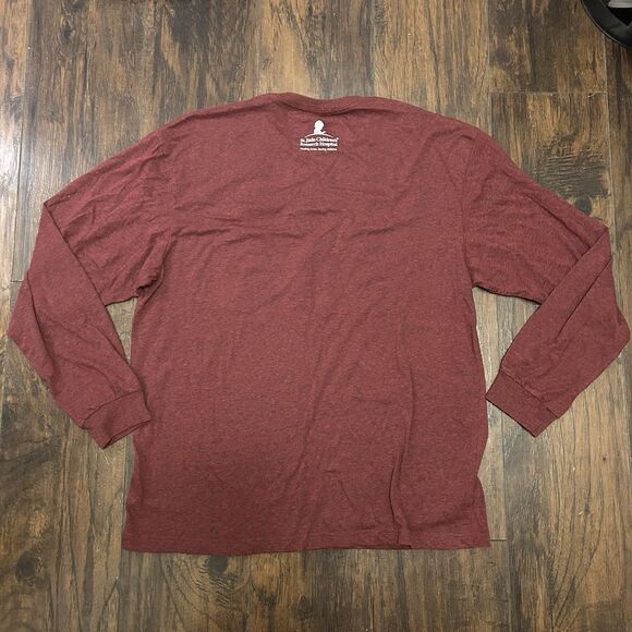 St. Jude Size XL Gingerbread Man Winter Christmas Long Sleeved T-Shirt NWOT - Picture 6 of 6